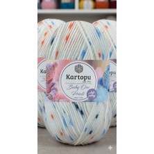Kartopu 3 Adet Baby One Prınt B2525-100 G-250 M-Anti-Pilling Renkli Bebek Ipliği!