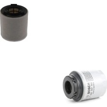 Bosch Filtre Bakım Seti Skoda Fabia 1.2 Tsı 105 Beygir 2008-2010 Hava + Yağ Filtre