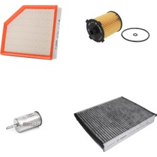 Bosch Filtre Bakım Seti Volvo V40 1.5 T 2015+ Benzinli Hava + Yağ F + Yakıt F. + Polen Sardes