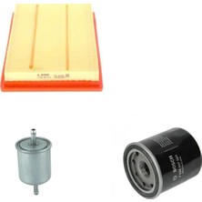 Bosch Filtre Bakım Seti Nissan 200 Sx 2.0 Turbo Benzin 1995-1999 Hava + Yağ F. + Yakıt Filtre Filtron