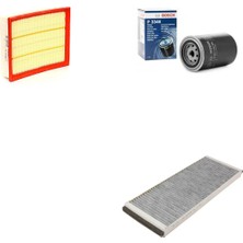 Bosch Filtre Bakım Seti Volkswagen Passat 1.9 Tdı Dizel 90 - 110 Beygir 1996-2000 Hava + Yağ F. + Polen Filtre Sardes