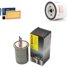 Bosch Filtre Bakım Seti Ford Focus 1.8 Tdcı 2000-2004 Dizel Hava + Yağ F. + Yakıt Filtre Bosch