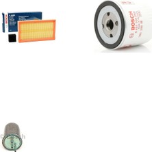 Bosch Filtre Bakım Seti Ford Transit Connect 1.8 Dı Dizel 2006-2012 75 Beygir Hava + Yağ F. + Yakıt Filtre Bosch