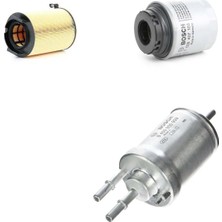 Bosch Filtre Bakım Seti Seat Leon 1.4 Tsı 2011-2012 Benzinli Hava + Yağ F. + Yakıt Filtre Bosch