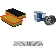 Filtre Bakım Seti Alfa Romeo 147 1.9 Dizel Hava + Yağ F. + Polen Filtre Bosch