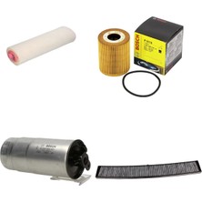 Bosch Filtre Bakım Seti Bmw 3 Serisi E46 330 D Dizel 184 Beygir 1998-2004 Hava + Yağ F + Yakıt F. + Polen Bosch