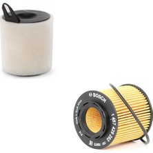 Bosch Filtre Bakım Seti Bmw 3 Serisi E90 316I 318I Benzin 2006-2011 Hava + Yağ Filtre
