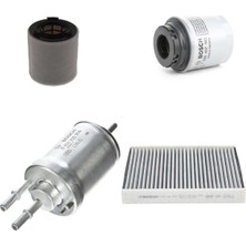 Bosch Filtre Bakım Seti Volkswagen Polo 1.2 Tsı Benzin 6r 6c 70 2010-2016 Hava + Yağ F + Yakıt F. + Polen Bosch