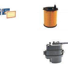 Bosch Filtre Bakım Seti Peugeot 207 1.4 Hdı Dizel 2011-2012 Hava + Yağ F. + Yakıt Filtre Bosch