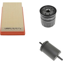 Bosch Filtre Bakım Seti Peugeot 3008 1.2 Puretech 2017+ 130 Beygir Hava + Yağ F. + Yakıt Filtre Bosch