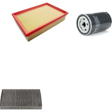 Bosch Filtre Bakım Seti Seat Ibiza 2.0 1994-1998 Benzinli Hava + Yağ F. + Polen Filtre Sardes