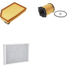 Bosch Filtre Bakım Seti Volvo S80 Iı 2.0 Dizel 2009-2016 181 Beygir Hava + Yağ F. + Polen Filtre Bosch