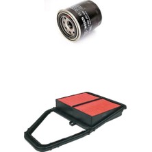 Bosch Filtre Bakım Seti Honda Cıvıc 1.6 2002-2005 Benzinli Hava + Yağ Filtre