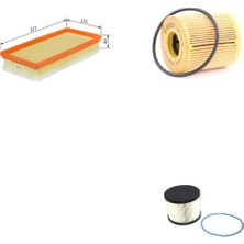 Bosch Filtre Bakım Seti Peugeot 508 2.0 Hdı Dizel Beygir Hava + Yağ F. + Yakıt Filtre Bosch