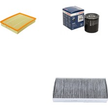 Bosch Filtre Bakım Seti Opel Vectra C 1.6 1.8 Benzin 2003+ Hava + Yağ F. + Polen Filtre Sardes