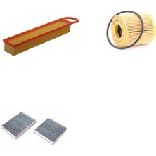 Bosch Filtre Bakım Seti Peugeot 2008 1.6 Vtı Benzinli 120 Beygir 2012+ Hava + Yağ F. + Polen Filtre Sardes