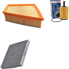 Bosch Filtre Bakım Seti Seat Cordoba 1.4 Tdı Dizel 2006-2009 Hava + Yağ F. + Polen Filtre Sardes