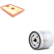 Bosch Filtre Bakım Seti Skoda Fabia 1.2 Tsı Benzinli 2015+ Hava + Yağ Filtre