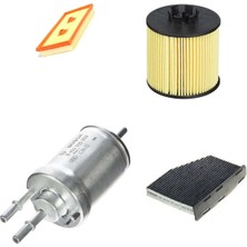 Bosch Filtre Bakım Seti Skoda Octavia 1.6 Fsı 2005-2010 1z3 Hava + Yağ F + Yakıt F. + Polen Sardes