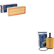 Bosch Filtre Bakım Seti Skoda Octavia 2.0 Tdı Dizel 2006-2010 1z3 Hava + Yağ Filtre