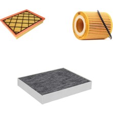 Bosch Filtre Bakım Seti Ford Focus 1.5 Tdcı 2019+ Dizel 120 Beygir Hava + Yağ F. + Polen Filtre Filtron