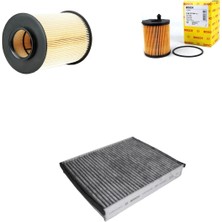 Bosch Filtre Bakım Seti Ford Grand C-Max 1.5 Tdcı Dizel Hava + Yağ F. + Polen Filtre Bosch