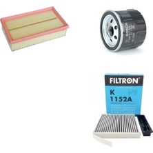 Bosch Filtre Bakım Seti Nissan Note 1.5 Dcı Dizel 2013-2017 Hava + Yağ F. + Polen Filtre Filtron