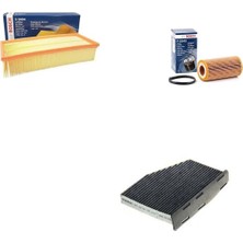 Bosch Filtre Bakım Seti Seat Leon 2.0 Tfsı 2006-2012 Benzinli Hava + Yağ F. + Polen Filtre Sardes