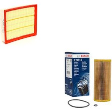 Bosch Filtre Bakım Seti Volkswagen Passat 1.9 Tdı Dizel 100 Beygir 1996-2000 Hava + Yağ Filtre