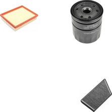 Bosch Filtre Bakım Seti Peugeot 206 2.0 Benzinli 1998-2009 135 Beygir Hava + Yağ F. + Polen Filtre Sion