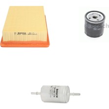 Bosch Filtre Bakım Seti Fiat Marea 2.0 16V Benzin Hava + Yağ F. + Yakıt Filtre Bosch