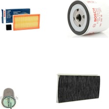 Bosch Filtre Bakım Seti Ford Transit Connect 1.8 Tdcı 2002-2012 90 110 Beygir Hava + Yağ F + Yakıt F. + Polen Sardes