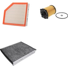 Bosch Filtre Bakım Seti Volvo V40 1.5 T 2015+ Benzinli Hava + Yağ F. + Polen Filtre Bosch