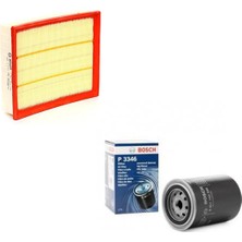 Bosch Filtre Bakım Seti Audi A4 1.9 Tdı Dizel 1996-1999 Hava + Yağ Filtre
