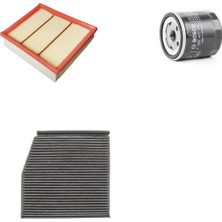 Bosch Filtre Bakım Seti Mercedes A Serisi A180 D W176 2012-2018 Dizel Om 607951 Motor Hava + Yağ F. + Polen Filtre Sardes