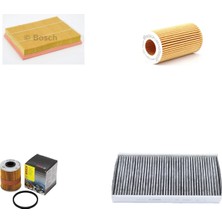 Bosch Filtre Bakım Seti Opel Vectra C 2.2 Dizel 2003+ Hava + Yağ F + Yakıt F. + Polen Bosch