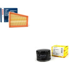 Bosch Filtre Bakım Seti Renault Clio Iı 1.6 Benzinli 1998-2004 107 Beygir Hava + Yağ Filtre