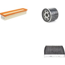 Bosch Filtre Bakım Seti Renault Clio Iv 1.2 75 Beygir Benzinli 2012-2019 Hava + Yağ F. + Polen Filtre Sardes