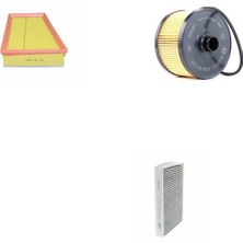 Bosch Filtre Bakım Seti Renault Talisman 1.3 Benzinli Hava + Yağ F. + Polen Filtre Bosch