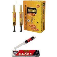 Ramorin Plus+ Hamamböceği Karınca Jeli 5gr 2 Adet/rex Hamamböceği ve Karınca Jeli 20GR 2'li Set