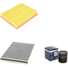 Bosch Filtre Bakım Seti Opel Astra G 1.6 1999-2005 Benzinli Hava + Yağ F. + Polen Filtre Sardes