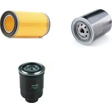Bosch Filtre Bakım Seti Nissan Terrano 2.7 Dizel 1996-2001 125 Beygir Hava + Yağ F. + Yakıt Filtre Sardes
