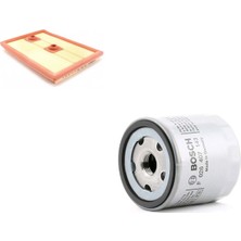 Bosch Filtre Bakım Seti Volkswagen cc 1.4 Tsı Benzin 150 Beygir 2009-2017 Hava + Yağ Filtre