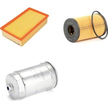 Bosch Filtre Bakım Seti Kia Rio 1.5 Crdı Dizel 2009-2011 110 Beygir Hava + Yağ F. + Yakıt Filtre Bosch