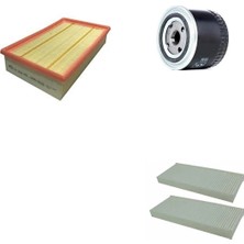 Bosch Filtre Bakım Seti Nissan Navara 2.5 Dizel D40 144 Beygir 2008-2014 Hava + Yağ F. + Polen Filtre Sardes