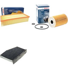 Bosch Filtre Bakım Seti Volkswagen Passat 1.6 Tdı Dizel 2011-2014 Hava + Yağ F. + Polen Filtre Sardes