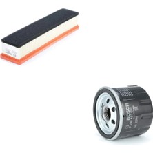 Bosch Filtre Bakım Seti Dacia Logan 1.5 Dci 68 Beygir 2008-2012 Hava + Yağ Filtre