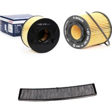 Bosch Filtre Bakım Seti Bmw 3 Serisi E46 316I 115 Beygir 1998-2004 Hava + Yağ F. + Polen Filtre Sardes