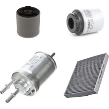 Bosch Filtre Bakım Seti Skoda Fabia 1.2 Tsı 105 Beygir 2008-2010 Hava + Yağ F + Yakıt F. + Polen Sardes