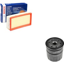 Bosch Filtre Bakım Seti Peugeot 308 Iı 1.2 Benzinli 82 Beygir 2014+ Hava + Yağ Filtre